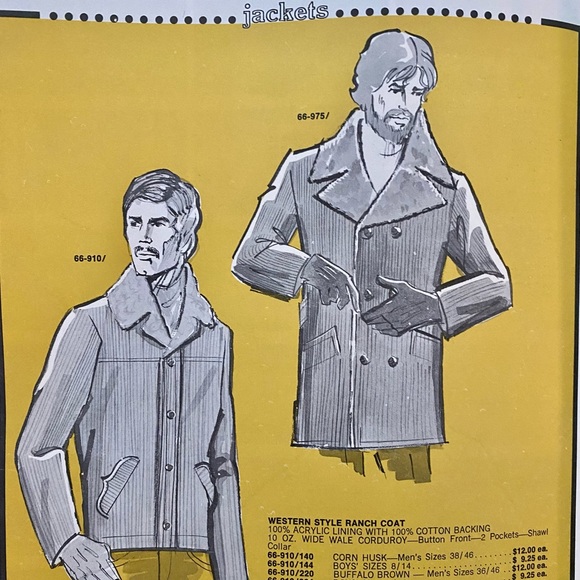Vntg Fall 1972 Mens Clothing Wholesale Catalog By Washington Manufacturing Co. - Picture 9 of 9